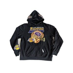 Pro Standard Los Angeles Lakers Embroidered 17x Champs Hoodie Men’s Size XL
